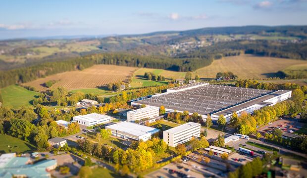 Fabrik eines Maschinenbauers im Erzgebirge