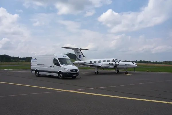 Internationaler Kurierdienst, europaweit unterwegs