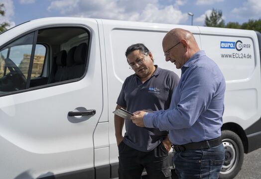 Persönliche Abholung und Kundenbetreuung sind bei ECL besonders wichtig.
