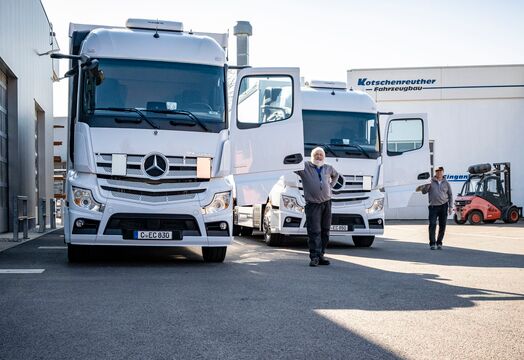 LKW für Kurierdienst ab Landeshauptstadt Erfurt