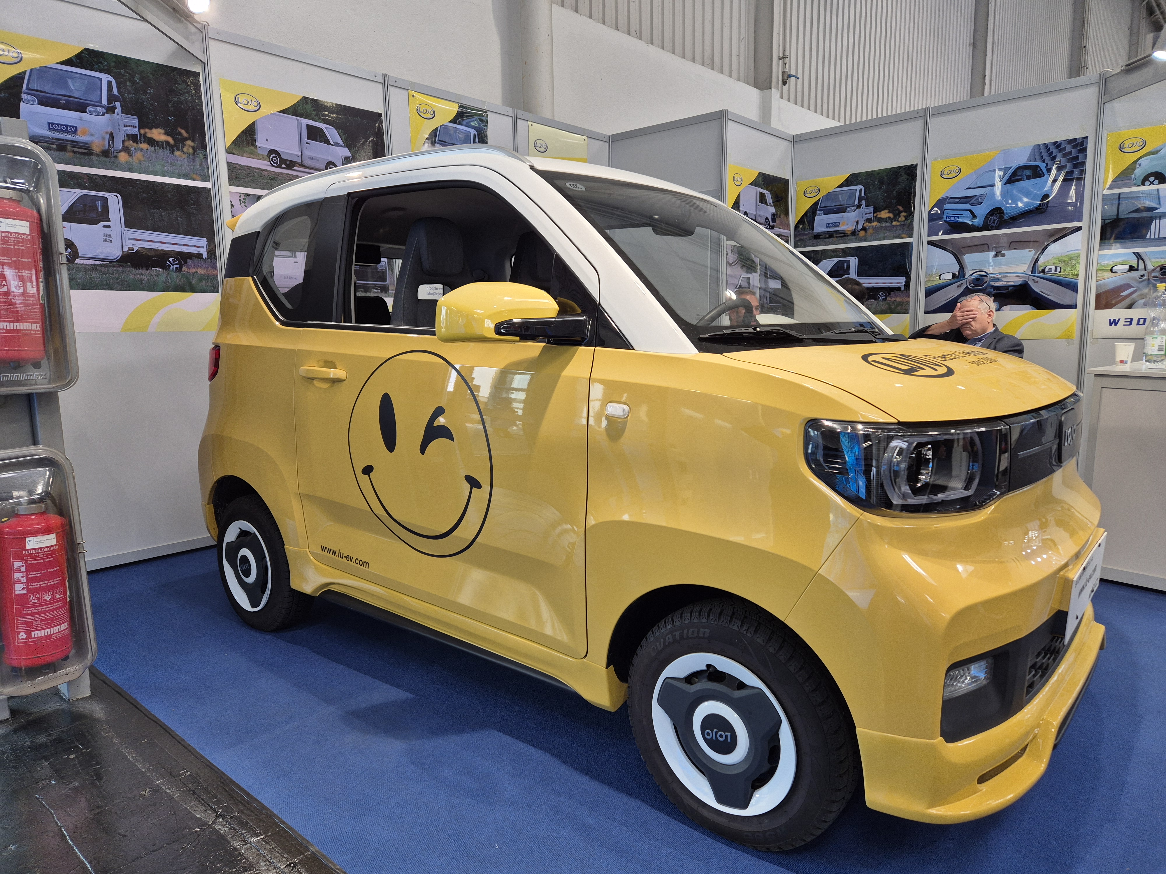Messebesuch auf der IAA, Internationale Nutzfahrzeugausstellung, Hannover 2024.
